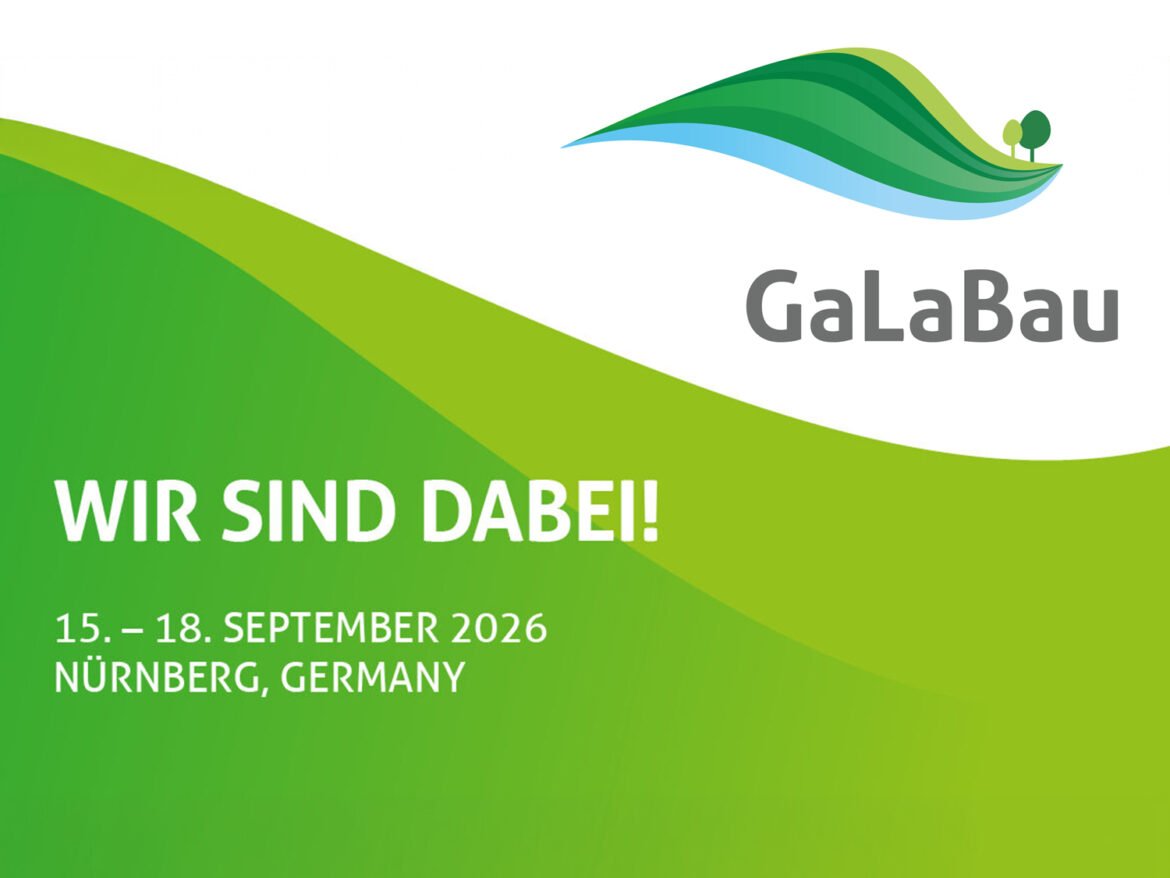 GaLaBau 15. – 18. September 2026 in Nürnberg