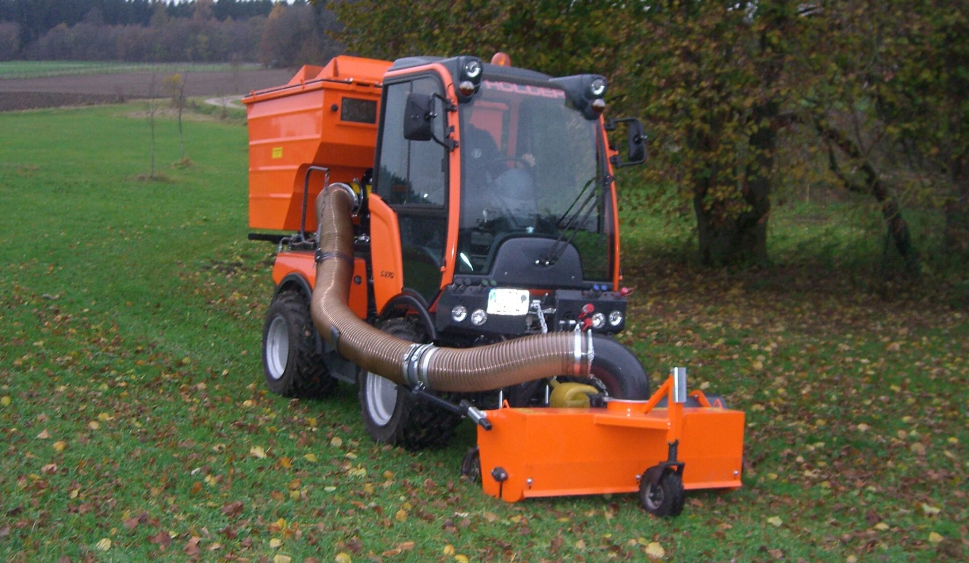Laubabsaugung KALINKE Maschinen